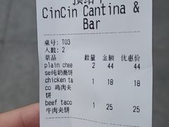 -CIN CIN CANTINA&BAR