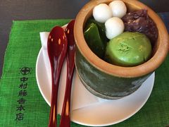 抹茶白玉丸子-中村藤吉(本店)