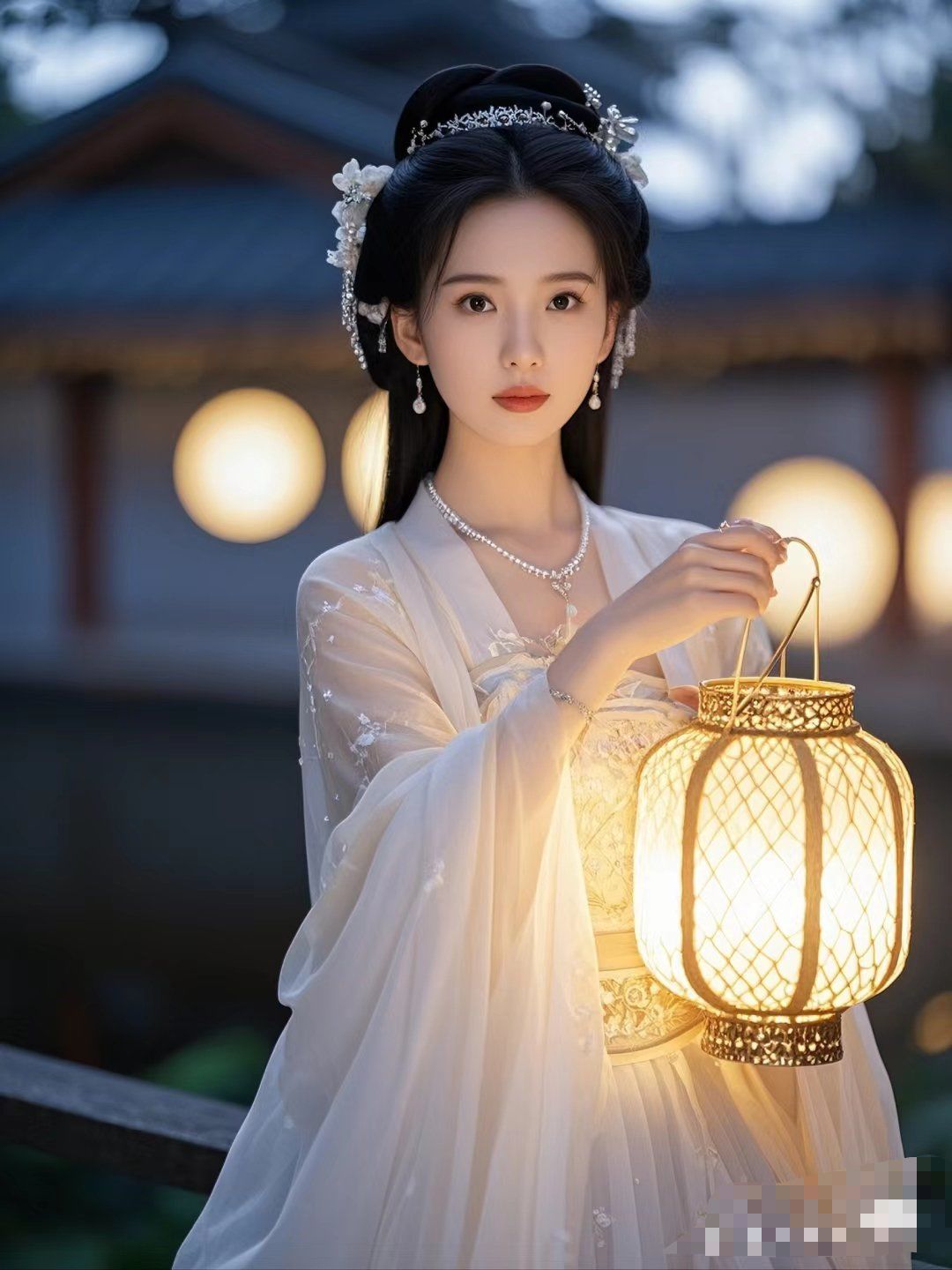 古风妆容,尽显温婉典雅,仿佛穿越千年