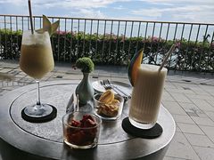 -日落吧·海景咖啡厅·餐酒吧·鸡尾酒·下午茶·乐队表演·浪漫夕阳·三亚文华东方酒店