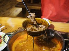 红酸汤牛肉-侯家庄阿才有品私房菜馆