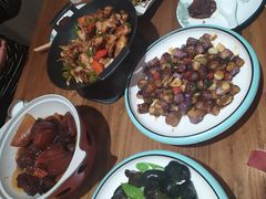 -东来菜馆•手抓海鲜家常菜•海鲜锅贴(鸽子窝店)
