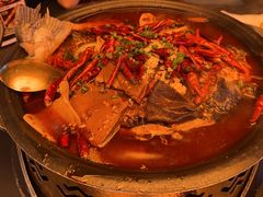 -探鱼·鲜青椒爽麻烤鱼(番禺万达店)