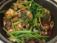 姜葱啫啫鸡-山水茶艺馆·点心粤菜·30年老字号