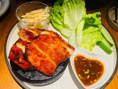 蜜糖碳烧猪颈肉-星叶·东南亚料理(温州万象城店)