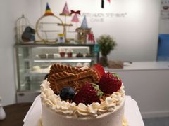 焦糖海盐动物奶油蛋糕-艾加柒克蛋糕茶歇甜品台(春熙路店)