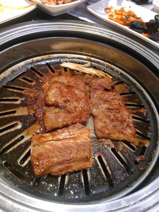 青松馆韩国料理(香港中路佳世客店)调味牛排图片