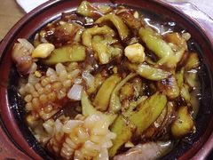三鲜茄子煲-健康小吃