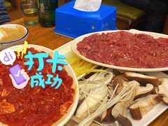 秘制鲜牛肉-野山椒老火锅(德胜营子店)