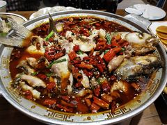 -东来菜馆•手抓海鲜家常菜•海鲜锅贴(鸽子窝店)