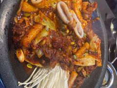 辣八爪鱼五花肉锅-HOTISLAND海鸡岛·韩国料理(江南西店)
