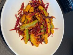 四季豆酿虾-晓长安·新陕菜(曲江店)