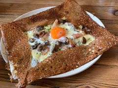 鸡蛋蘑菇熏肉荞麦可丽饼-RAC BAR(安福路店)