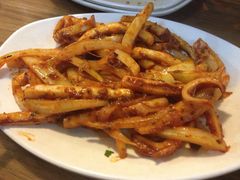 烤鱿鱼-炙热童年·老北京炙子烤肉(南锣鼓巷店)