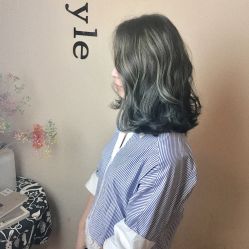 轻熟风格-茶发Salon·烫发染发理发