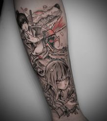 -刺客纹画·纹身·洗纹身.穿孔饰品