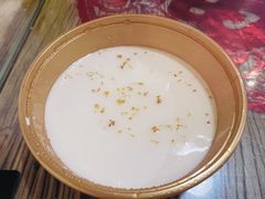 杏仁桂花豆腐-锅儿挑面馆