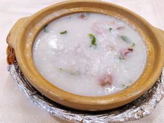 沙湾新鲜猪什粥-强记鸡粥美食