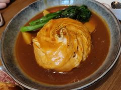 咖喱蛋包饭（时蔬）-天蓬猪扒包(阳山店)