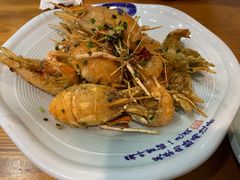 椒盐沼虾-百家鲜·杭帮菜