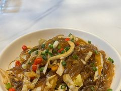 酸菜包炒粉皮-胖婆捆鸭