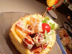 菠萝油条虾-苏乡兰亭·新派淮扬菜(吾悦广场店)