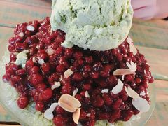 绿茶红豆刨冰-Cafe Alice咖啡爱丽丝(奥城店)