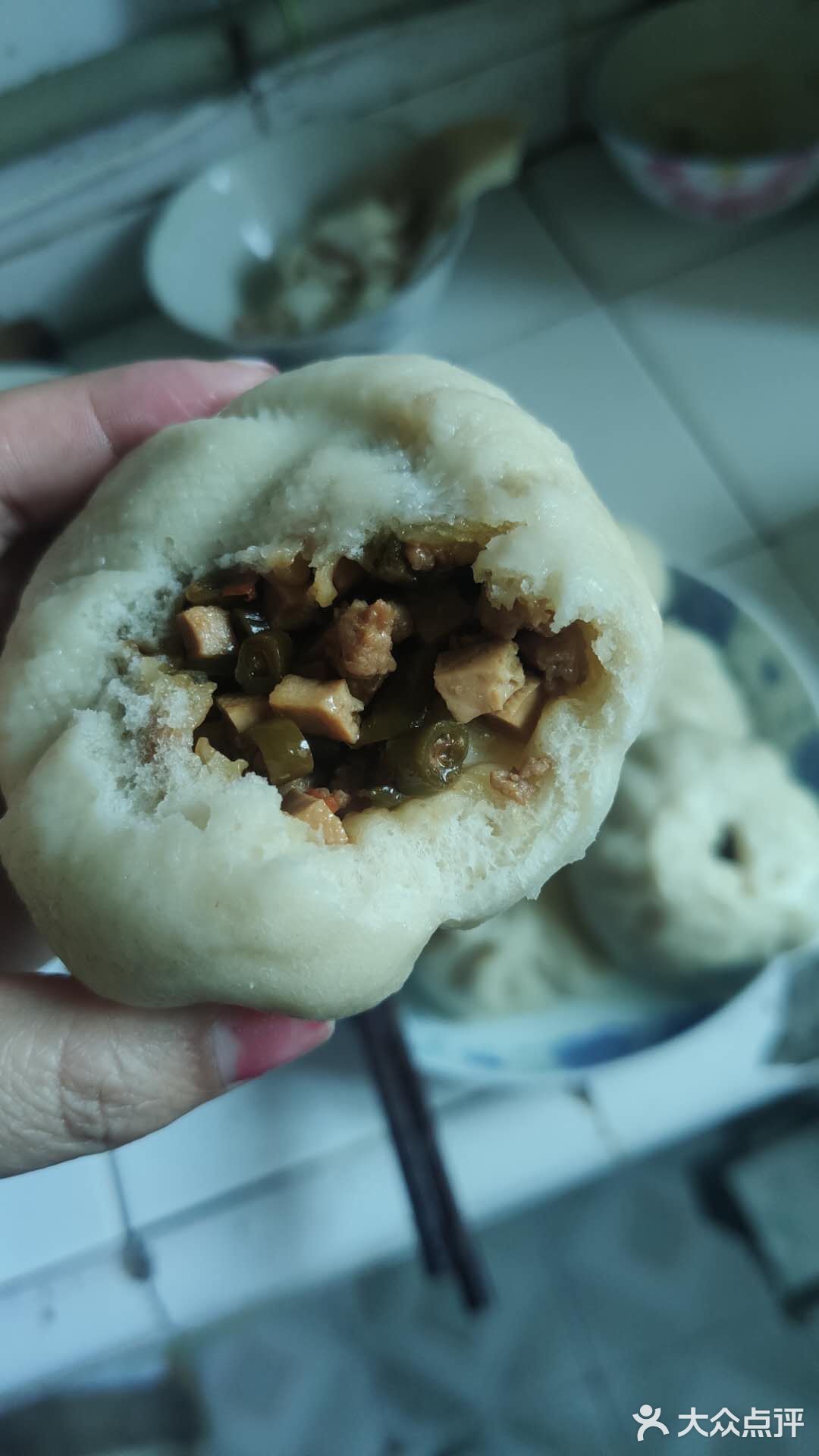 500g面粉5g酵母，发面2小时