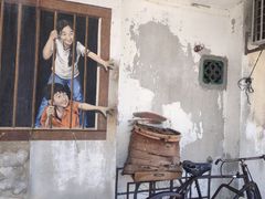 -槟城街头艺术街区