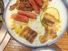 -明洞阿姨·韩式酱蟹烤肉·创意料理(三元桥店)