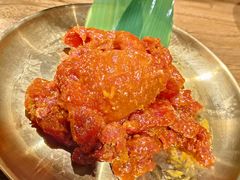 -明洞阿姨·韩式酱蟹烤肉·创意料理(三元桥店)