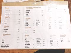 菜单-AFS Cafe & Canteen(闽江二路店)