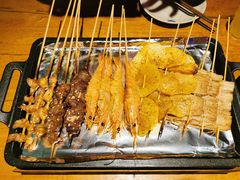 -路边摊小炉子烧烤