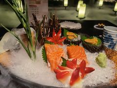 三文鱼甜虾北极贝-梅筑·创意料理(王府井百货店)