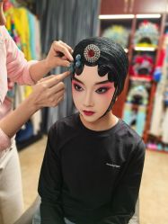 -胭脂猫京剧摄影