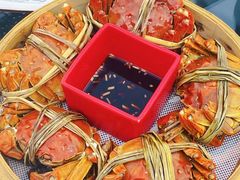 -七的湖·晚芳亭·阳澄湖农家菜·大闸蟹(莲花岛店)