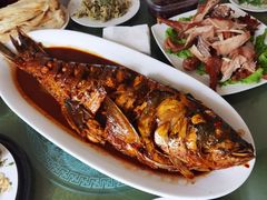 -金台阶鱼馆(于桥水库店)