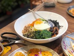 -明洞阿姨·韩式酱蟹烤肉·创意料理(三元桥店)