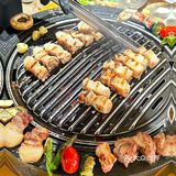 🇰🇷济州岛好吃的黑猪肉。。。(保健路篇)