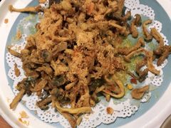 咸蛋黄焗双菇-薇酌饮·陕西菜(南门外店)