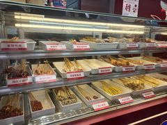 面包甜点陈列柜-千禧炸串(明瓦廊店)