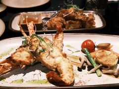 香焗龙虾配自制黑松露酱-上海苏宁宝丽嘉酒店·Cafe Bellagio西餐厅