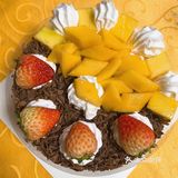 今年吃的第一个蛋糕！不是因为生日，就是简单的聚餐