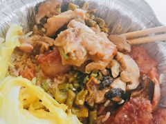 腊肠北菇滑鸡饭-膳心记-明火四宝煲仔饭(燕南店)
