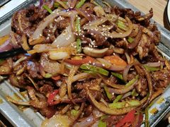 孜然羊肉-老土灶民间菜(跃进桥店)