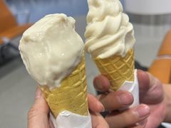 北海道风味牛乳甜筒-汉堡王(银川河东机场餐厅)