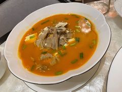 龙虾汤海蜇里子炖豆腐-人间采蜜(海信广场店)