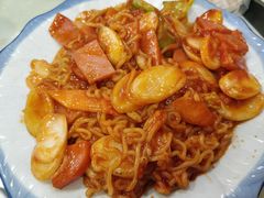 辛拉面炒年糕-延边民俗村狗肉馆(重庆胡同店)