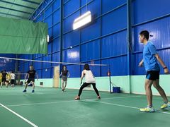 -锡才大羽羽毛球馆(深港花卉店)