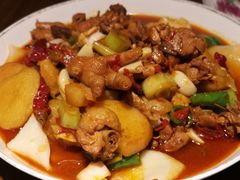 新疆大盘鸡-天山醉美·新疆餐厅(富华里店)